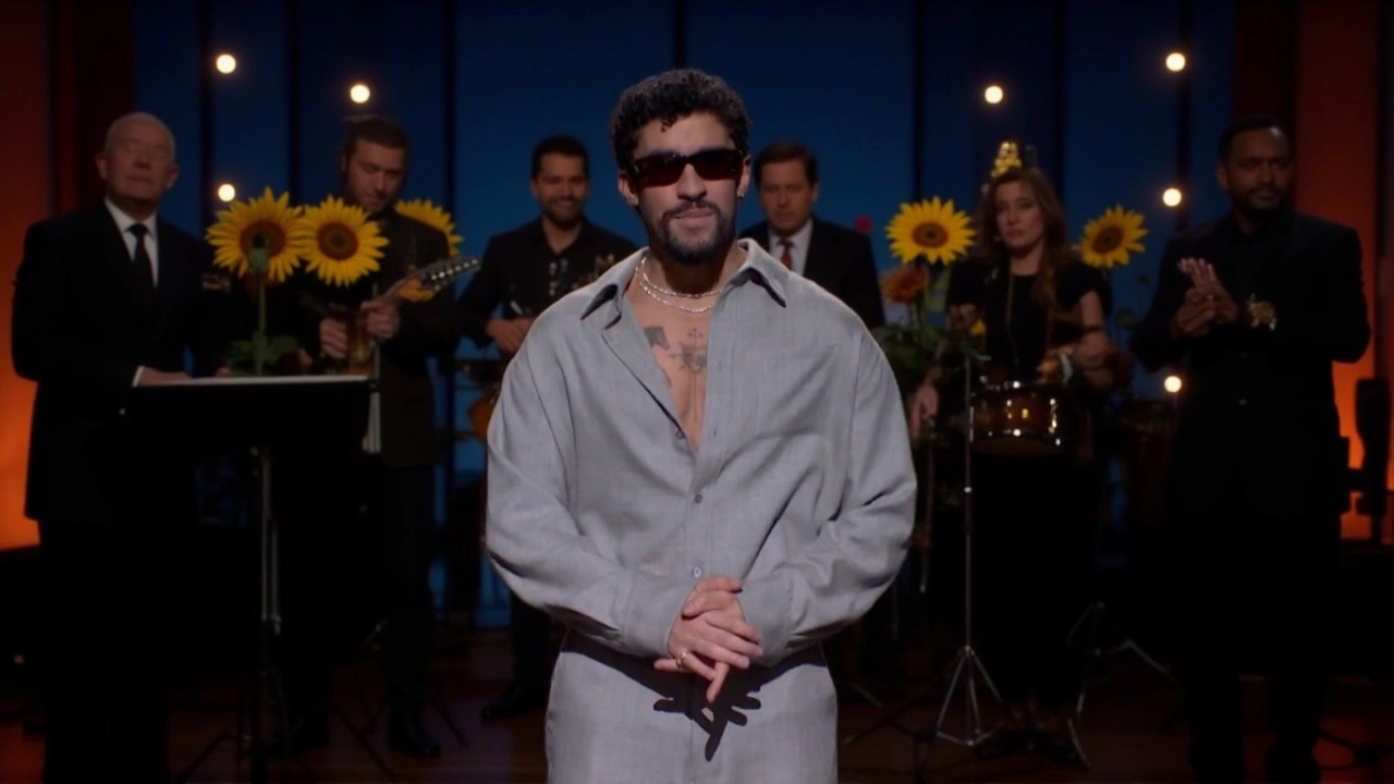 Bad Bunny Fires Back at Critics on SNL Ahead of 2026 Super Bowl Show