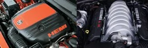 Dodge HEMI 5.7 litri vs HEMI 6.1 litri